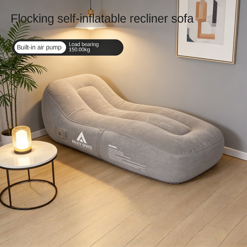 Outdoor Camping Lounge Chairs - كرسي استرخاء قابل للنفخ ذاتيًا للاستخدام