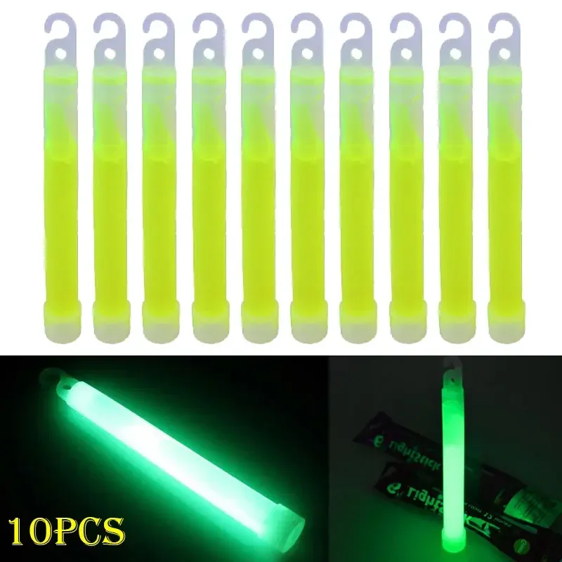 Glow Sticks Survival - 3Q-10 قطع من العصي المضيئة مع