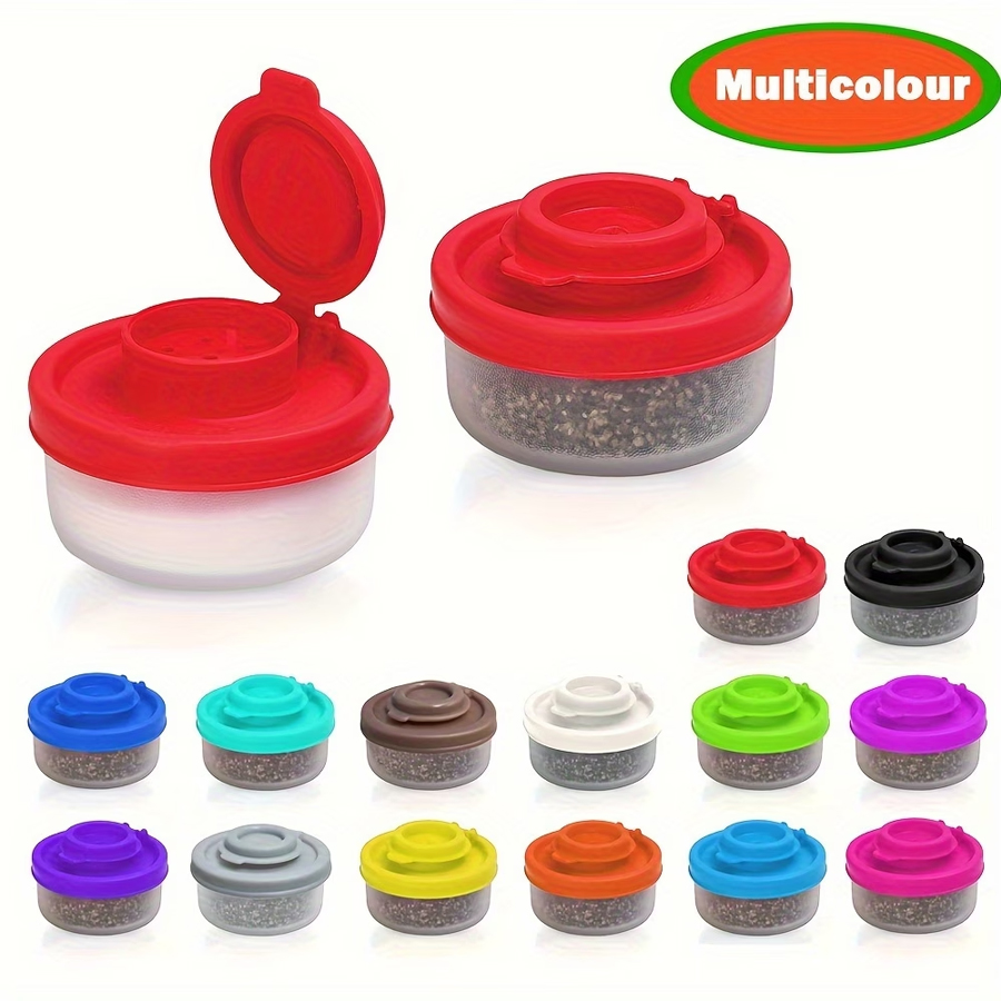 Outdoor Camping Box - وعاء صغير للملح والفلفل، حاوية ملح
