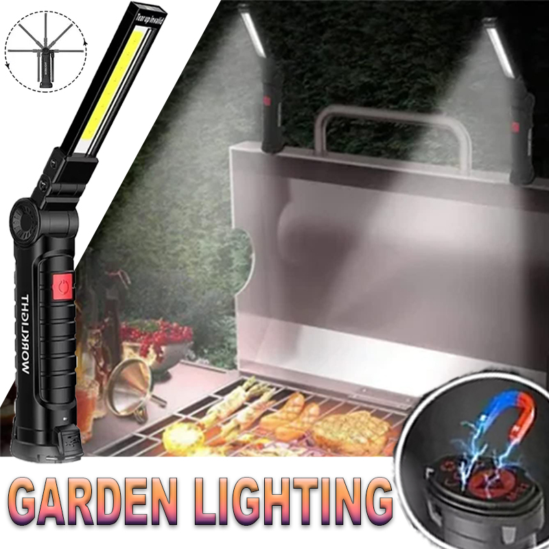 Outdoor Camping Lamp - مصباح يدوي LED محمول مع خطاف