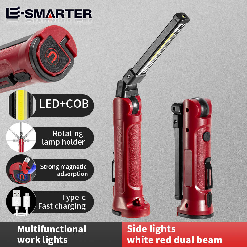 Outdoor Camping Lamp - COB LED ضوء العمل قابلة للشحن