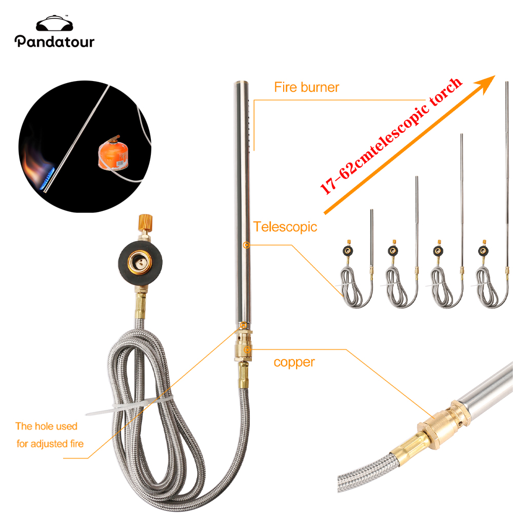 Fire Starter Flint - بنداتور مسدس رش تلسكوبي قابل للتعديل