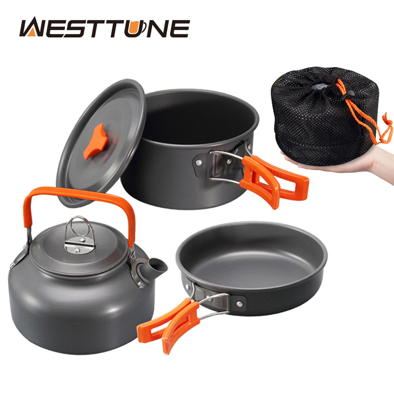Outdoor Camping Kitchen Table - WESTTUNE التخييم طقم حلل استانلس ستيل