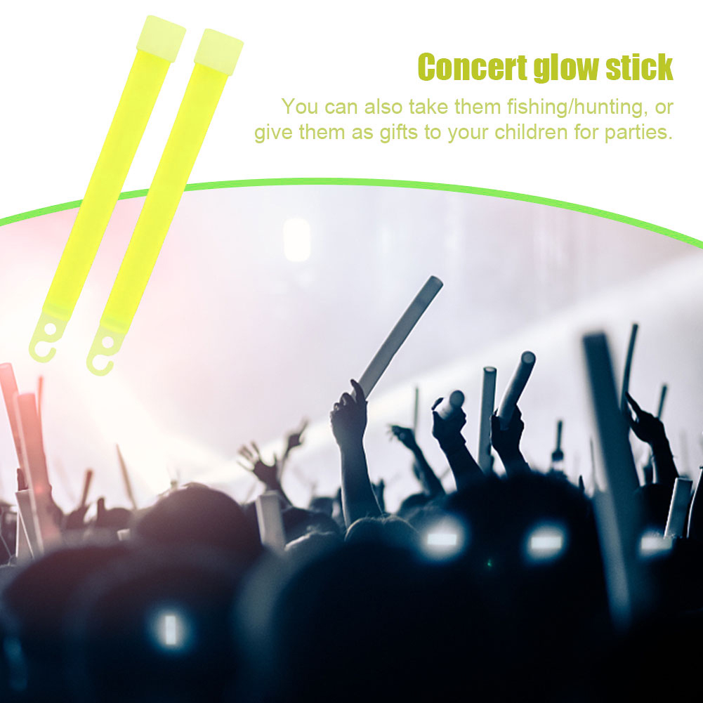 Glow Sticks Survival - 10-30 قطعة من عصي الإضاءة العسكرية