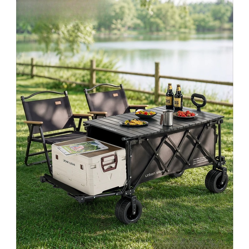 Outdoor Camping Trolley - عربة تخييم قابلة للطي للاستخدام الخارجي،
