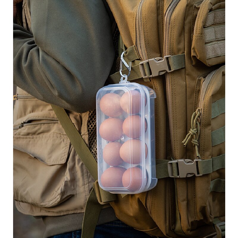 Outdoor Camping Storage Box - صندوق بيض محمول مقاوم للكسر للسفر