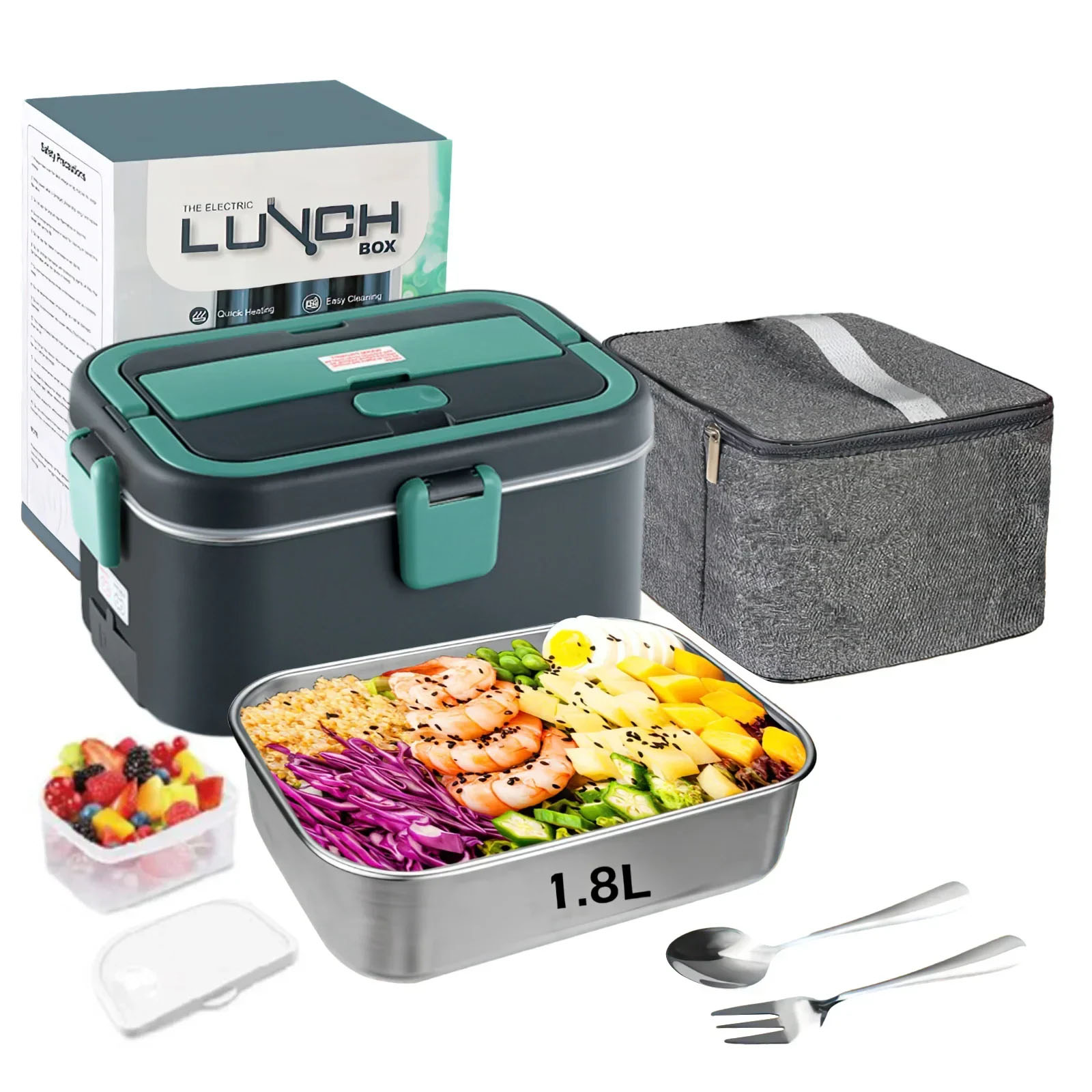 Outdoor Camping Box - صندوق غداء كهربي جهاز تسخين الطعام