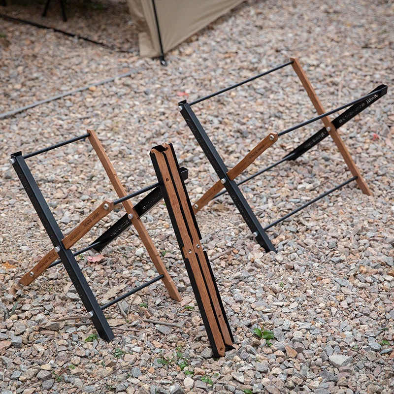 Outdoor Camping Table With Storage - طاولات تخييم محمولة قابلة للطي، سلة