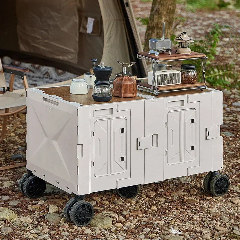 Outdoor Camping Trolley - عربة تخييم متعددة الوظائف للاستخدام الخارجي