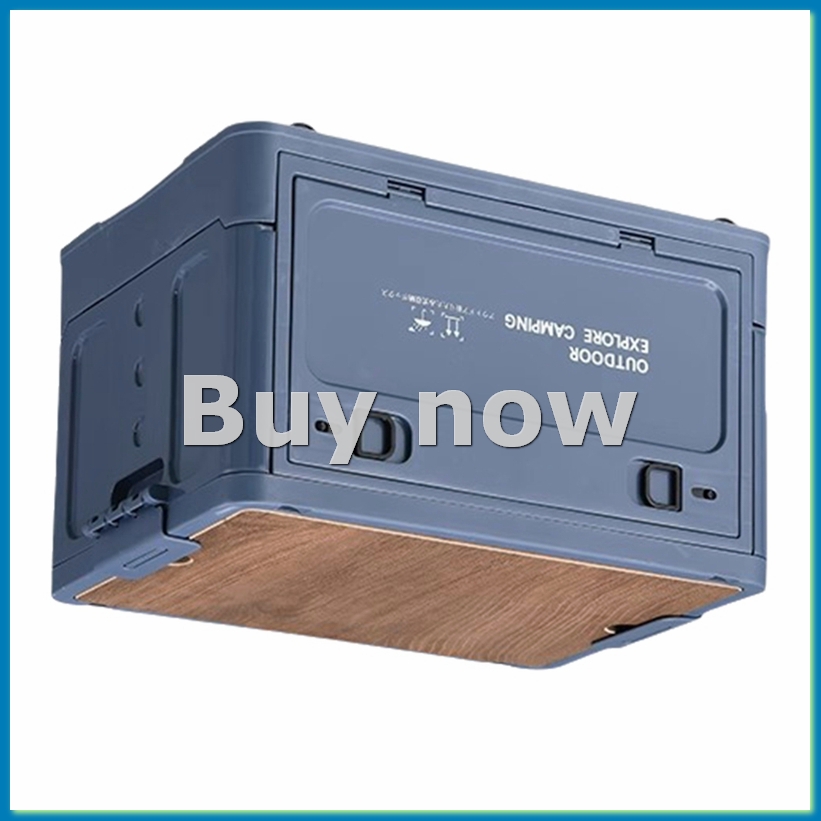 Outdoor Camping Box - صندوق تخزين طاولة سياحية قابل للطي