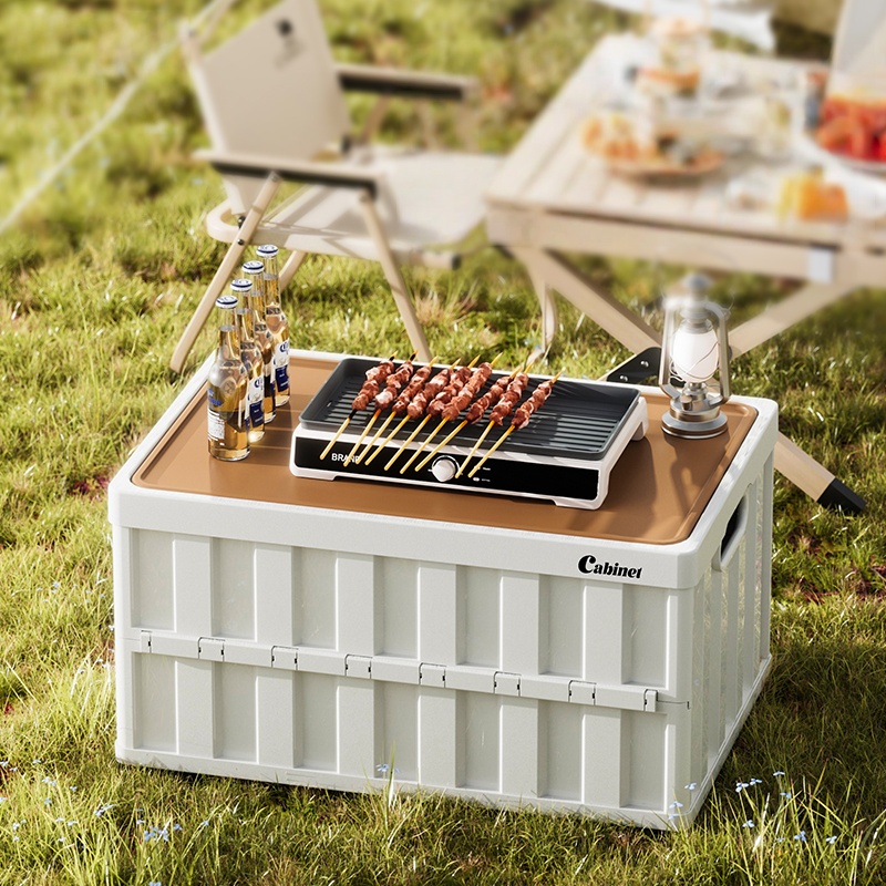 Outdoor Camping Bin - صندوق تخزين للتخييم في الهواء الطلق،