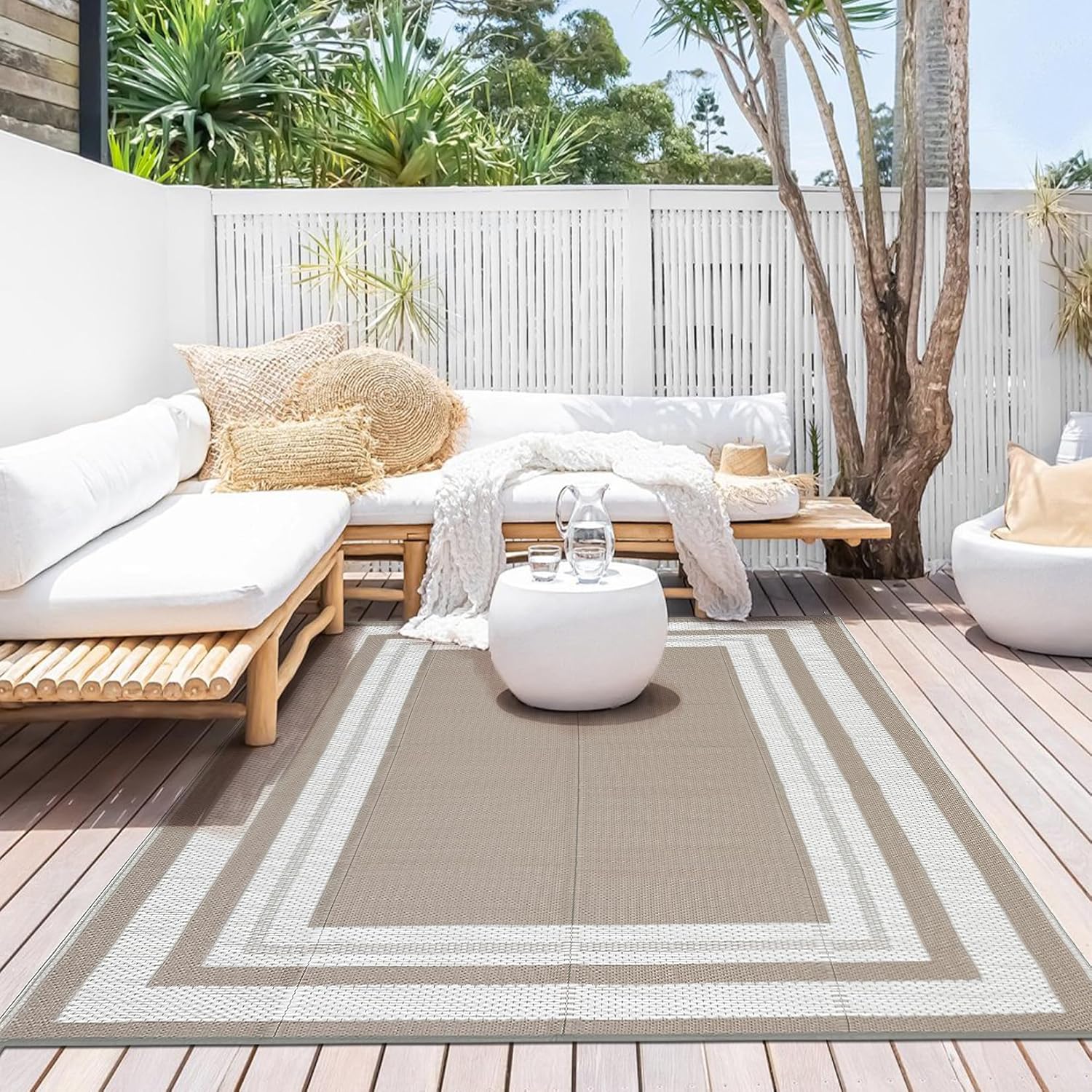 Outdoor Camping Rugs 8X10 - سجادة خارجية 8×10 قدم - حصيرة