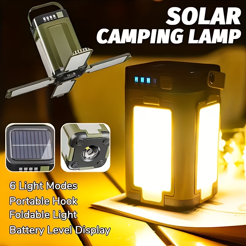مصباح تخييم خارجي يعمل بالطاقة - مراجعة Outdoor Camping Lamp وسعره