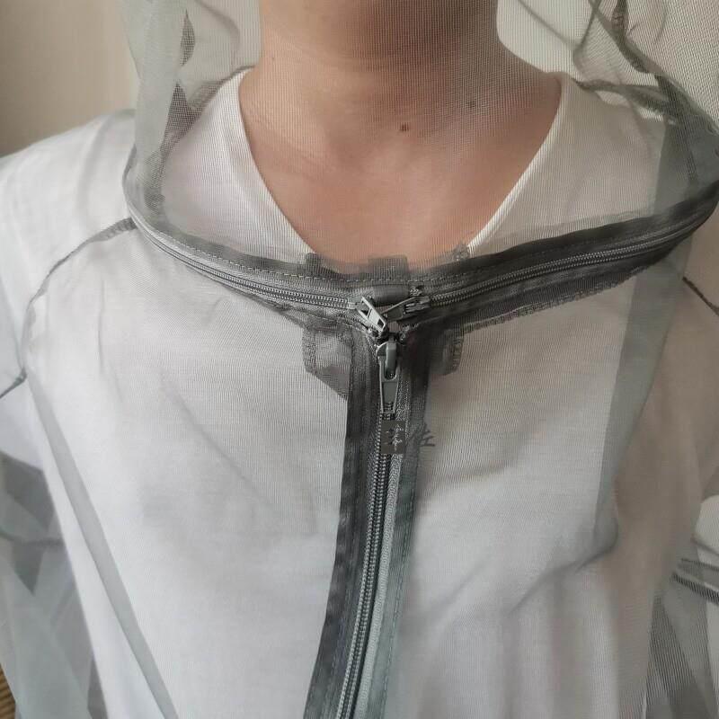 ملابس رجالية مضادة للبعوض، شبك - مراجعة Outdoor Camping Mosquito Net وسعره
