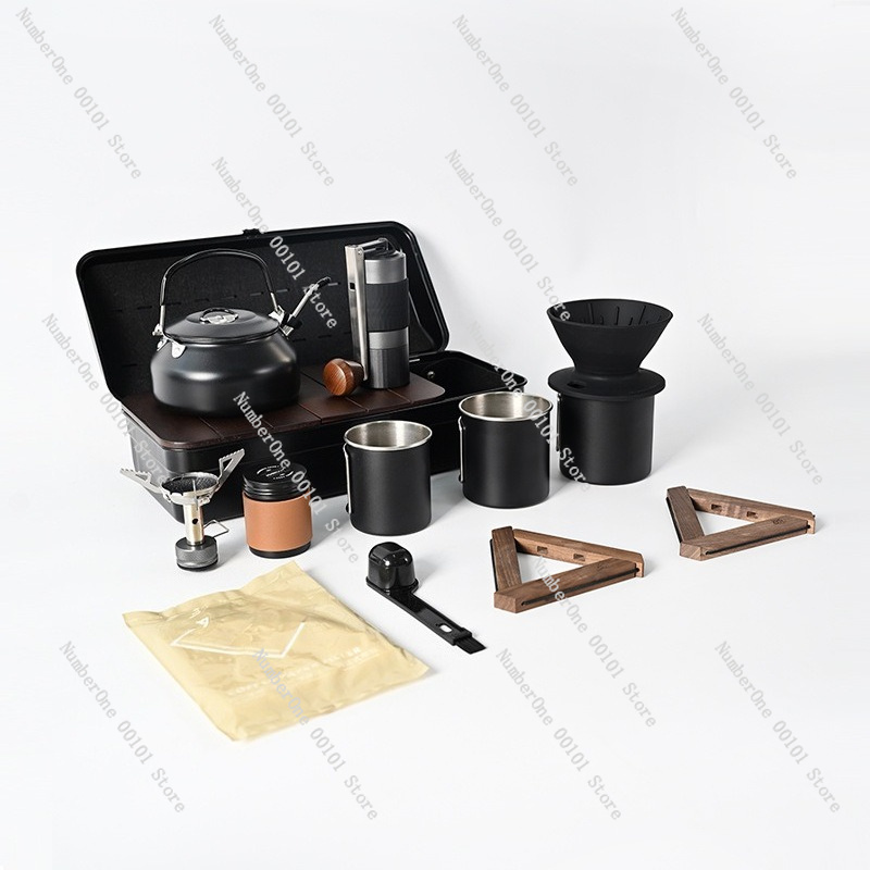 مجموعة تحضير القهوة اليدوية لل - مراجعة Outdoor Camping Box وسعره