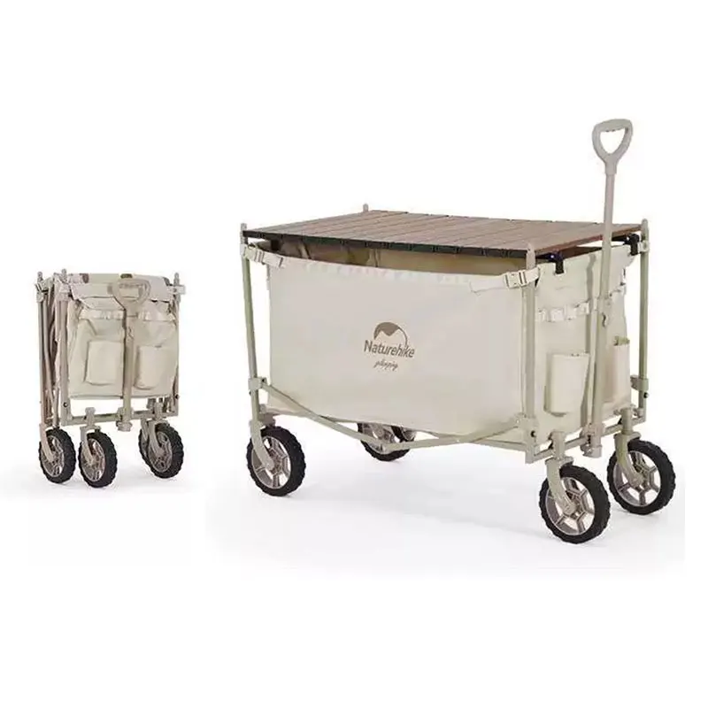 Naturehike-عربة تخييم ، سعة كب - مراجعة Outdoor Camping Trolley وسعره