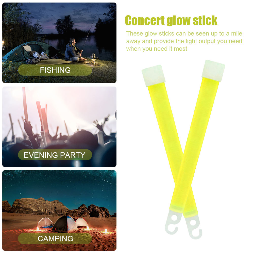 عصي إضاءة عسكرية مع خطاف، مصبا - مراجعة Glow Sticks Survival وسعره