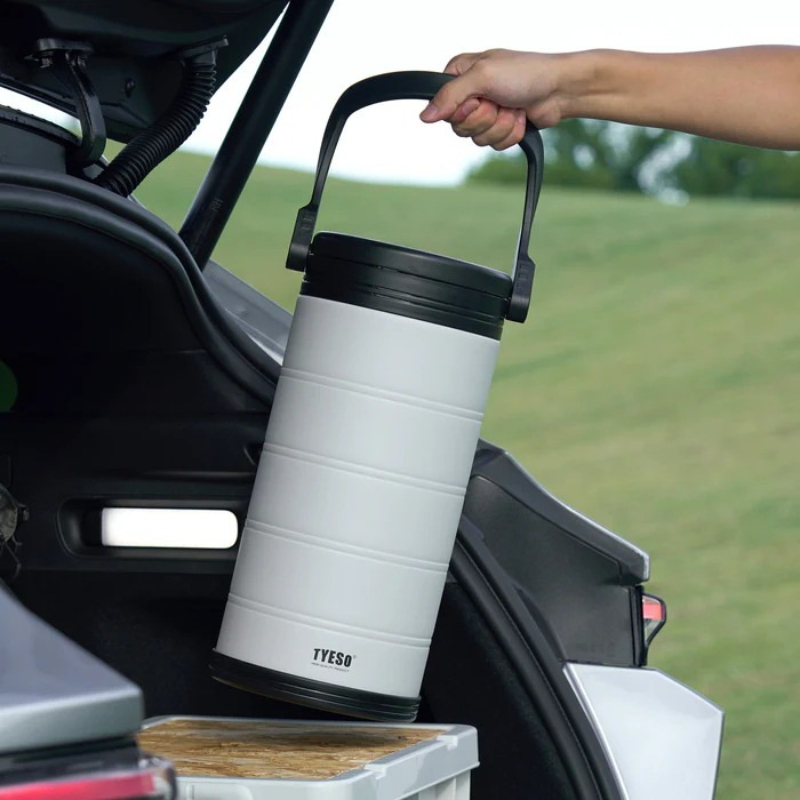 صندوق ثلج محمول معزول بالفراغ  - مراجعة Outdoor Camping Storage Box وسعره