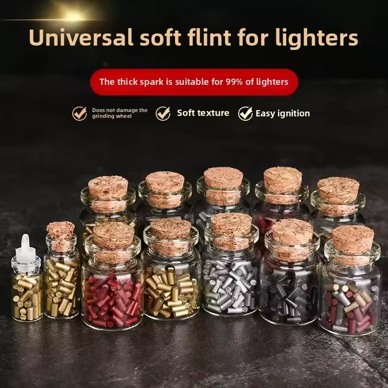 200/500 قطعة حجر صوان عالمي لو - مراجعة Fire Starter Flint وسعره