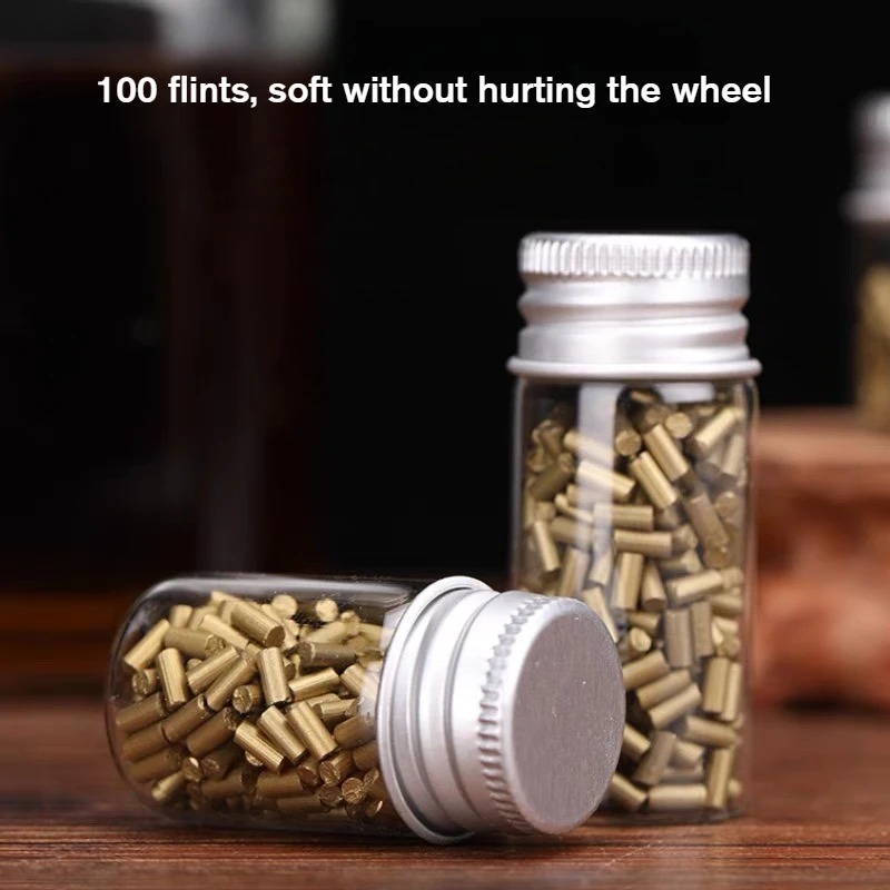 200/500 قطعة حجر صوان عالمي لو - مراجعة Fire Starter Flint وسعره