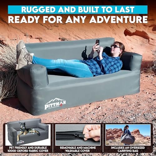 بيتمان - أريكة قابلة للنفخ مع  - مراجعة Outdoor Indoor Camping وسعره
