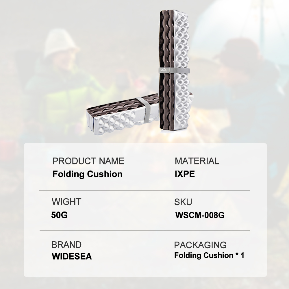 Widesea التخييم طوي حصيرة مقعد - مراجعة Outdoor Camping Rugs وسعره