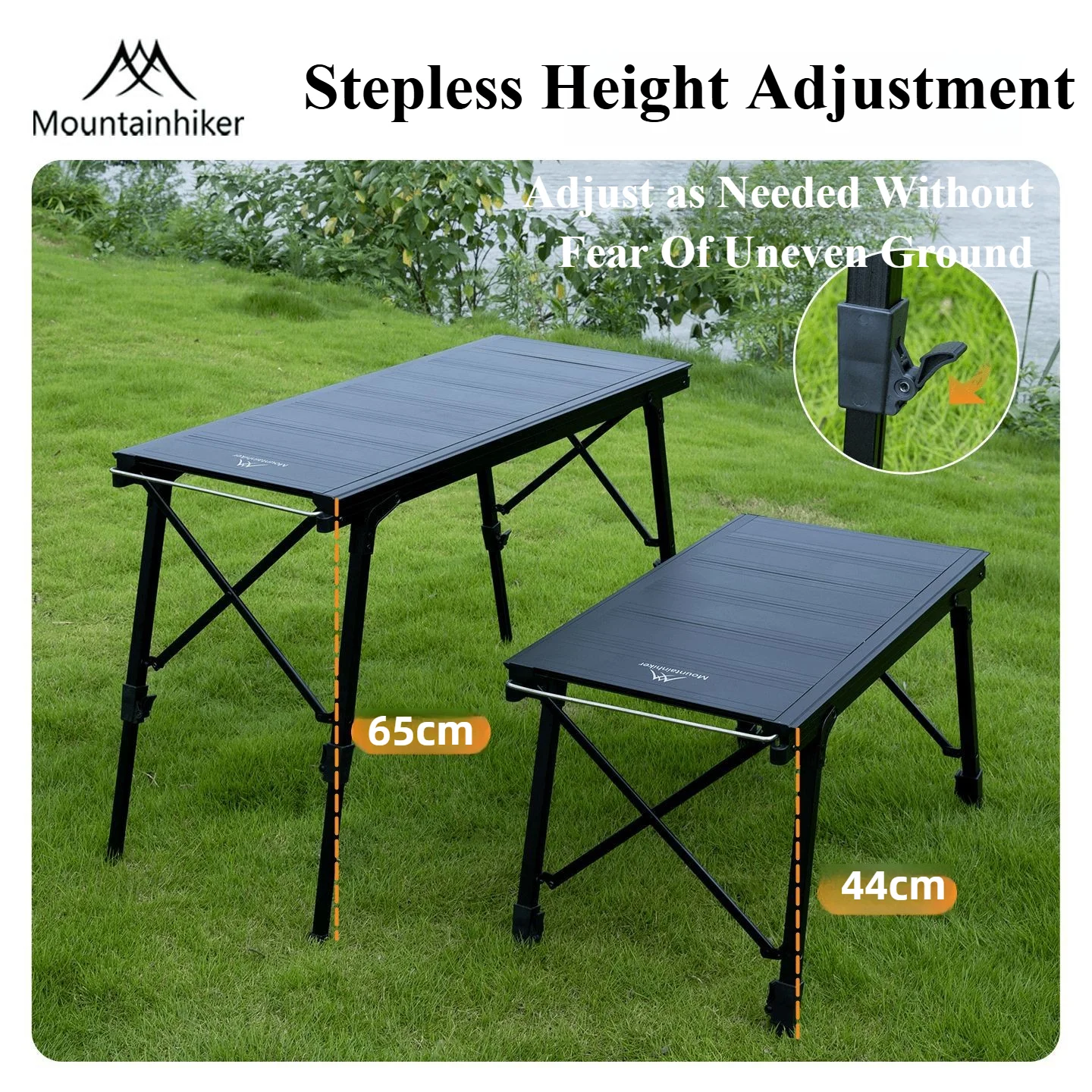 Mountainhiker التخييم للطي رفع - مراجعة Outdoor Camping Kitchen Table وسعره