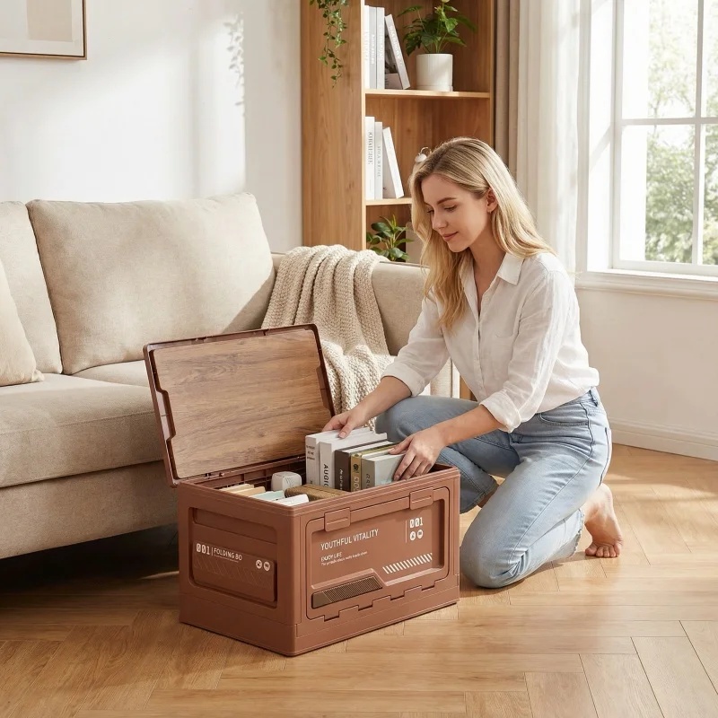 صندوق تخزين خارجي قابل للطي لل - مراجعة Outdoor Camping Storage Box وسعره