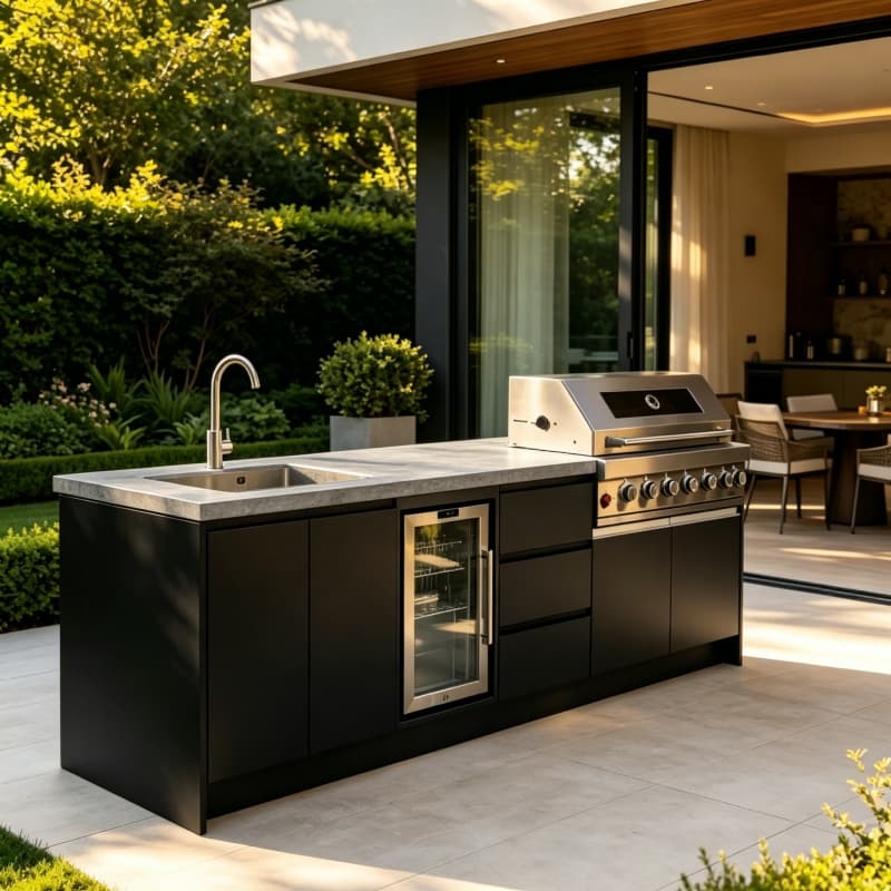 طاولة مطبخ خارجية قابلة للطي م - مراجعة Outdoor Camping Kitchen Table وسعره