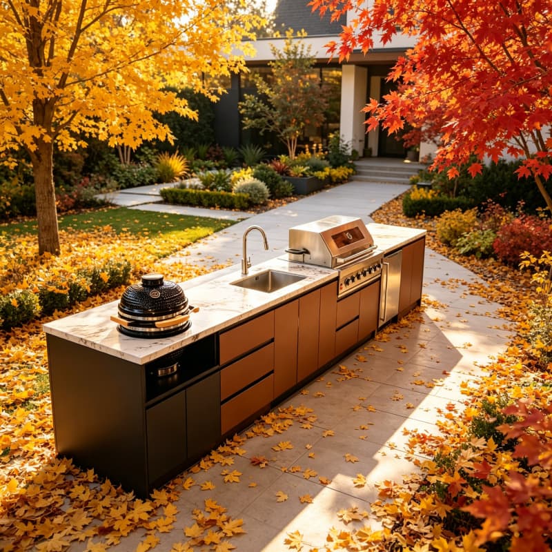 طاولة مطبخ خارجية قابلة للطي م - مراجعة Outdoor Camping Kitchen Table وسعره