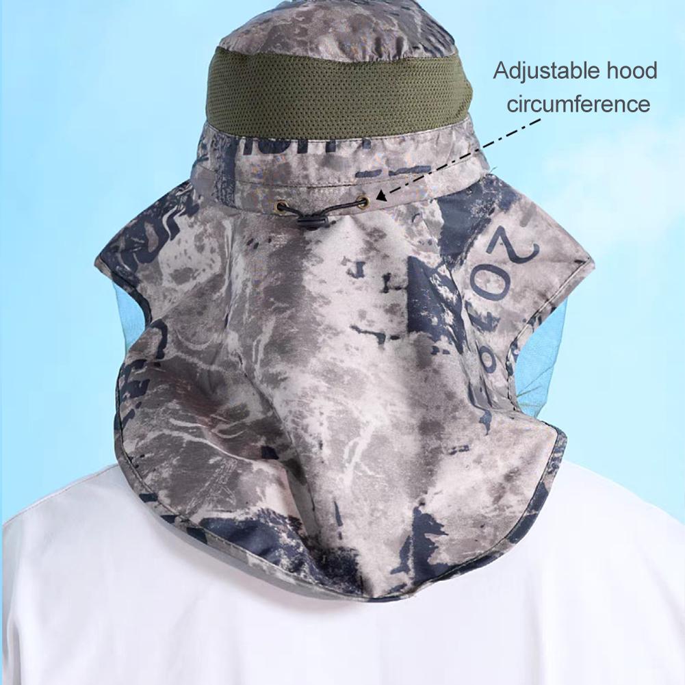قبعة صيد بحافة عريضة قابلة للط - مراجعة Outdoor Camping Mosquito Net وسعره
