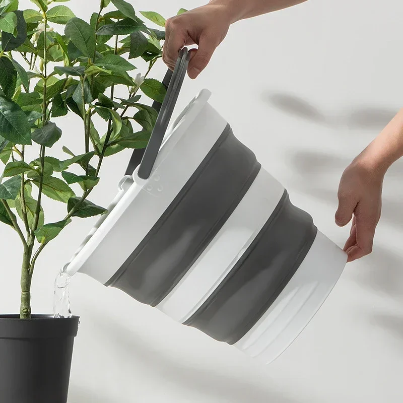 دلو سيليكون محمول قابل للطي لل - مراجعة Outdoor Camping Bin وسعره
