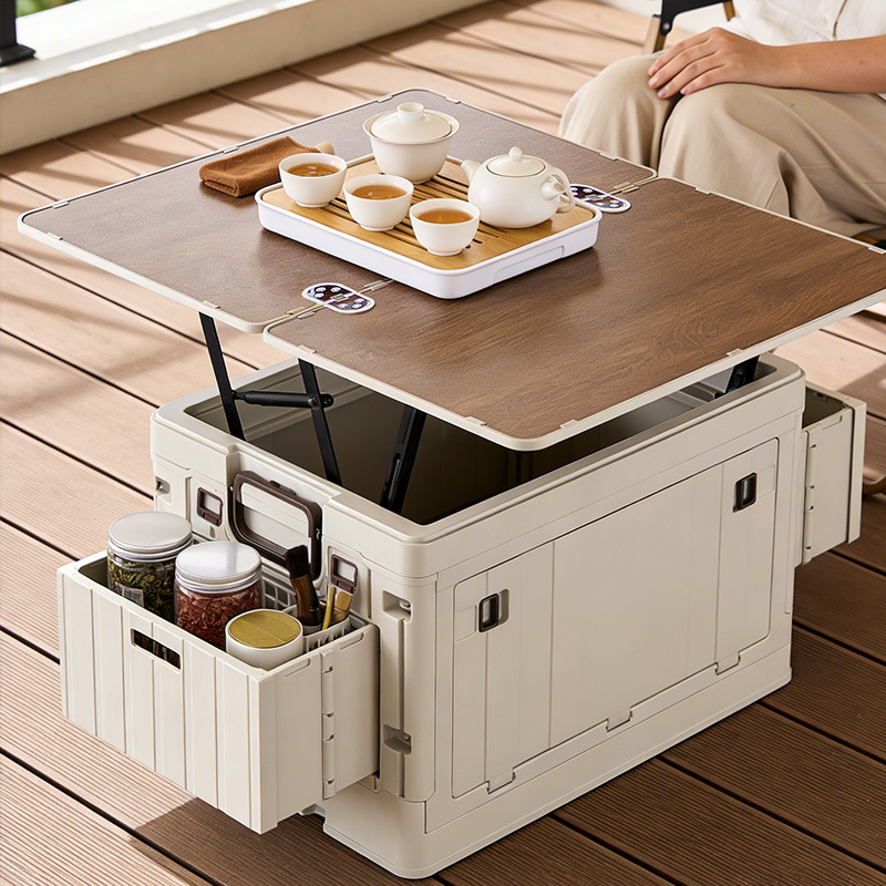 صندوق تخزين متعدد الاستخدامات  - مراجعة Outdoor Camping Bin وسعره