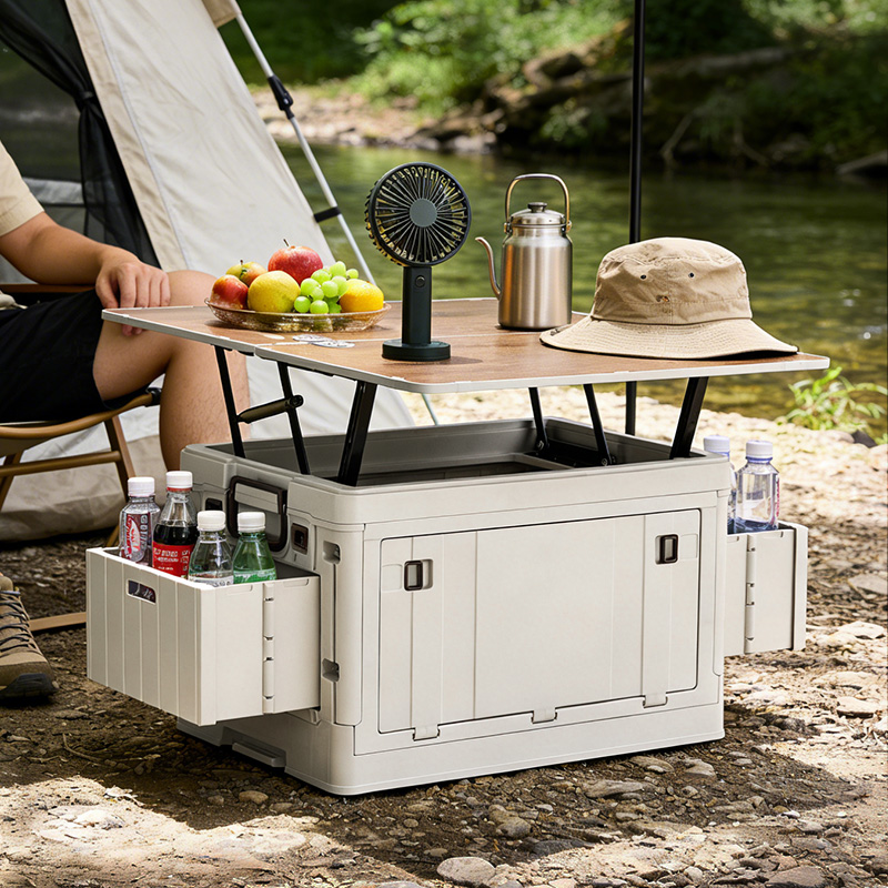 صندوق تخزين متعدد الاستخدامات  - مراجعة Outdoor Camping Bin وسعره