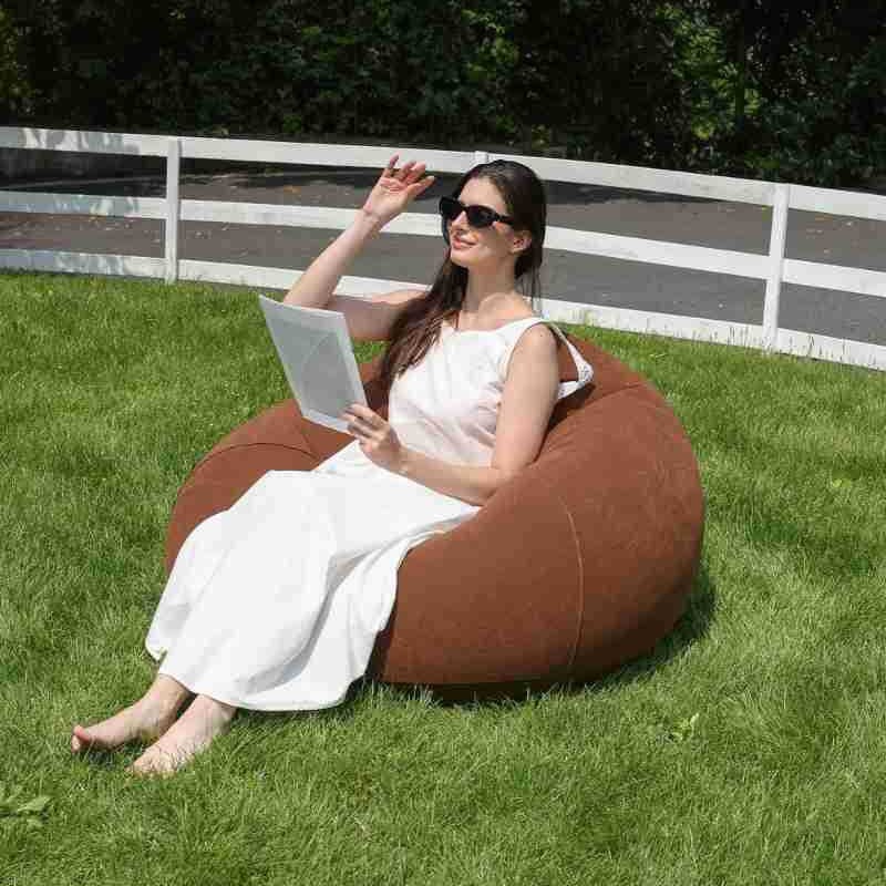 طقم أريكة قابلة للنفخ مع مضخة  - مراجعة Outdoor Camping Lounge Chairs وسعره