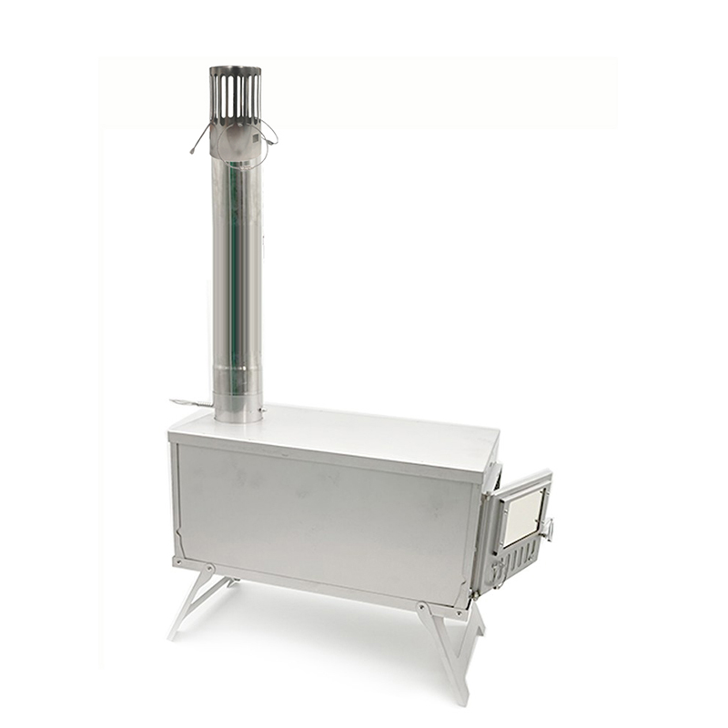 غطاء مدخنة موقد التخييم الخشبي - مراجعة Outdoor Camping Wood Stove وسعره