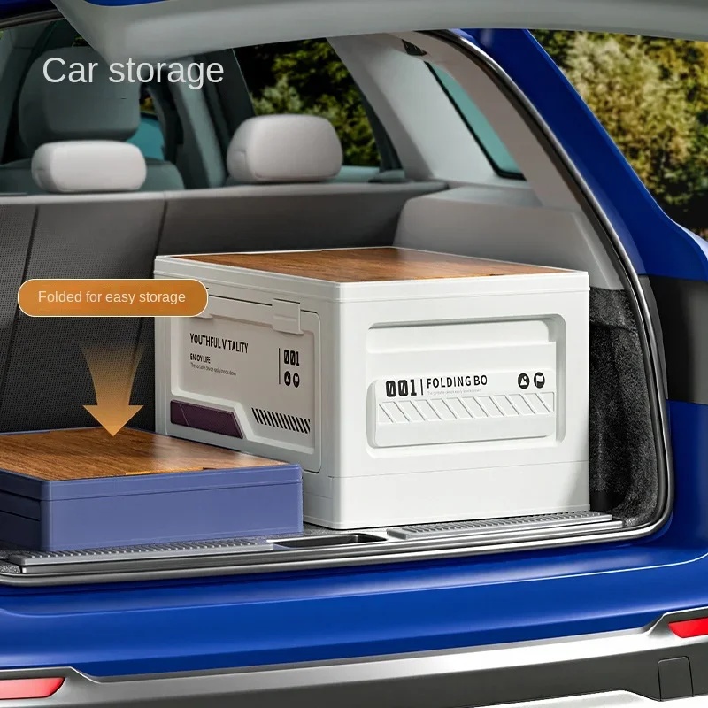 صندوق تخزين خارجي قابل للطي لل - مراجعة Outdoor Camping Storage Box وسعره