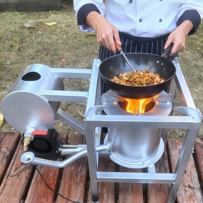 موقد محمول مصنوع من فولاذ التي - مراجعة Cooking Outdoor Camping وسعره