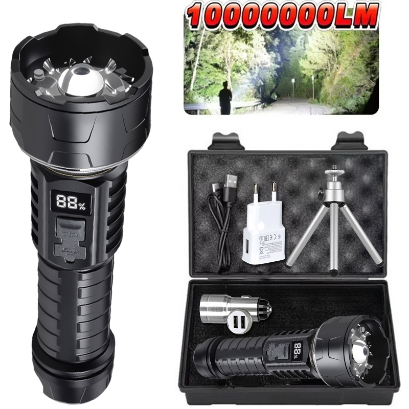 COB مصباح ليد جيب فانوس قابل ل - مراجعة Outdoor Camping Lamp وسعره