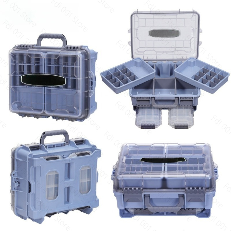صندوق معدات صيد السمك كبير الس - مراجعة Outdoor Camping Box وسعره