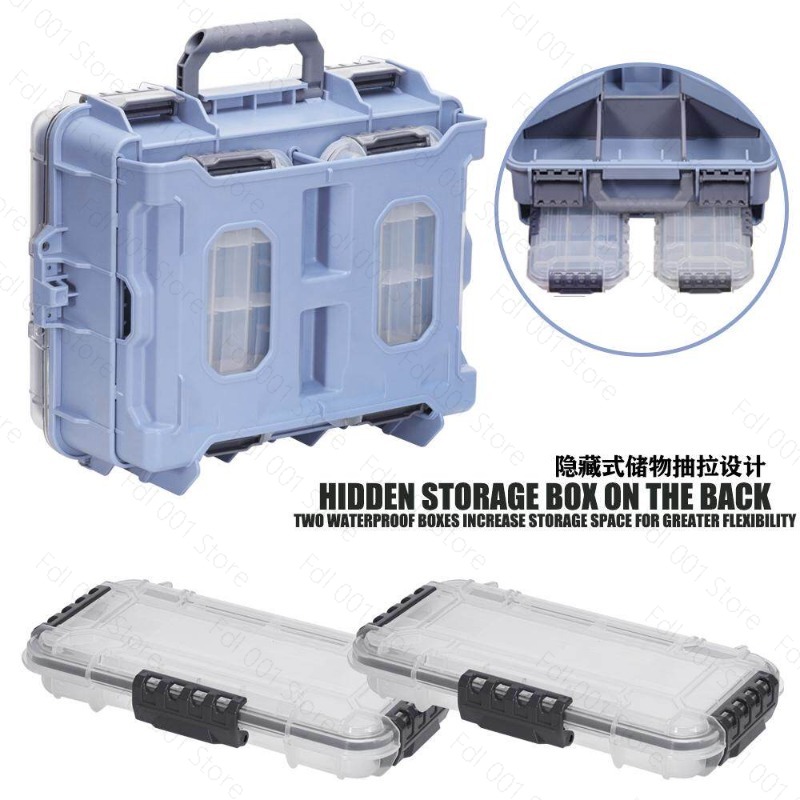 صندوق معدات صيد السمك كبير الس - مراجعة Outdoor Camping Box وسعره