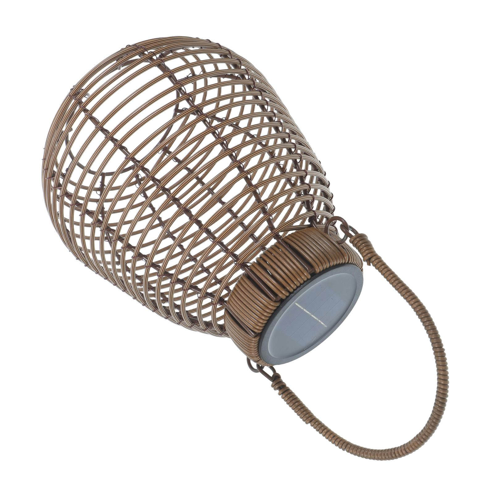 مصباح فانوس شمسي من الروطان لل - مراجعة Outdoor Camping Lamp وسعره