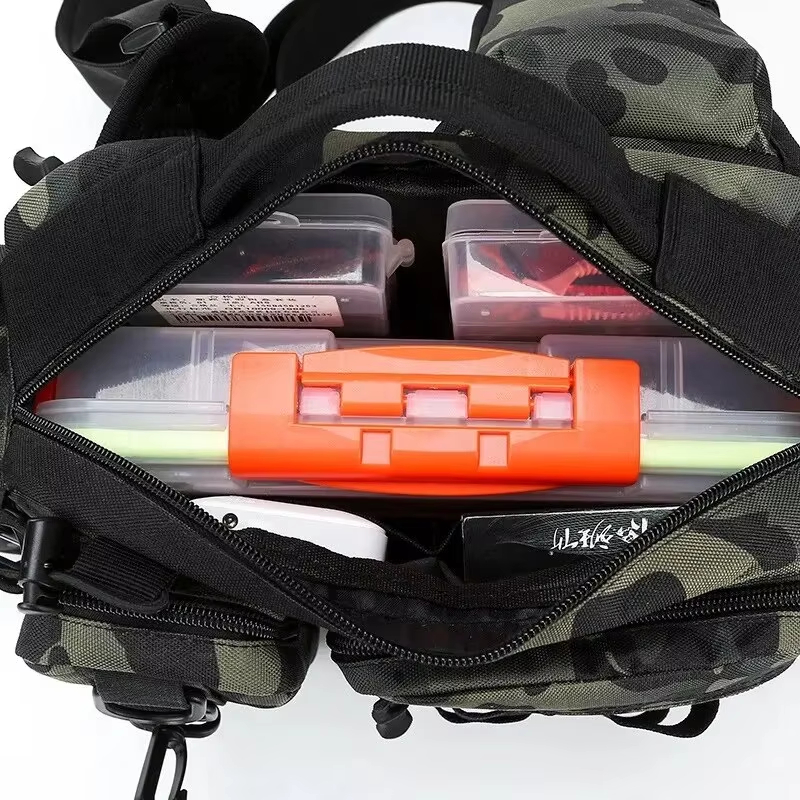 حقيبة خصر تكتيكية للتخييم والت - مراجعة Outdoor Camping Storage Box وسعره