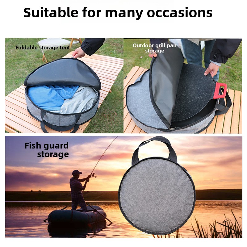 حقيبة تخزين محمولة لموقد الشوا - مراجعة Outdoor Camping Table With Storage وسعره