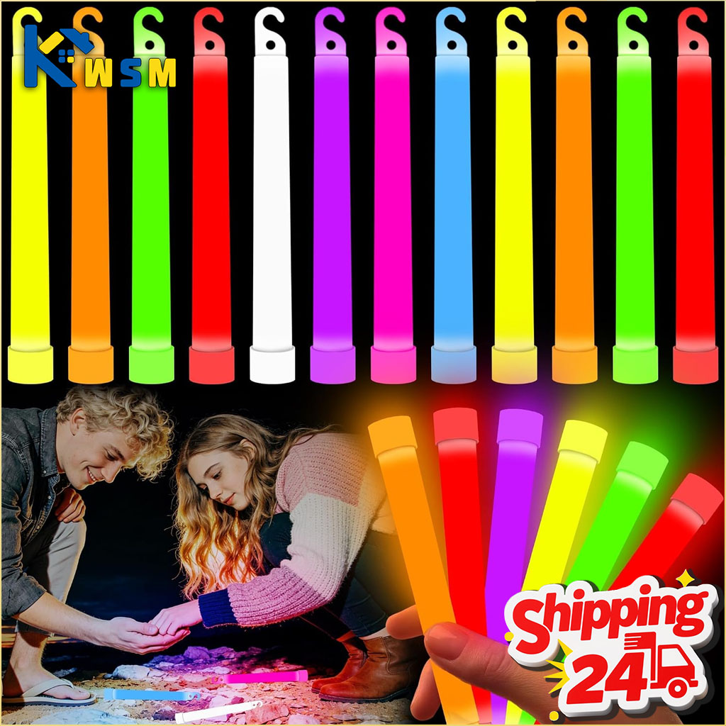 10-50 قطعة من العصي المضيئة، س - مراجعة Glow Sticks Survival وسعره