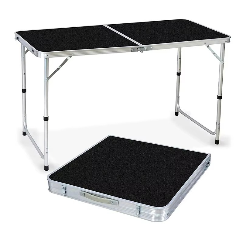 طاولة مطبخ محمولة قابلة للطي م - مراجعة Outdoor Camping Table With Storage وسعره