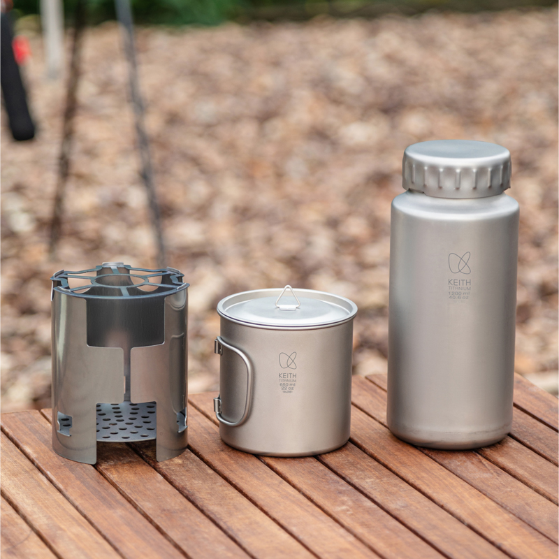 مجموعة التخييم من كيث المصنوعة - مراجعة Outdoor Camping Wood Stove وسعره