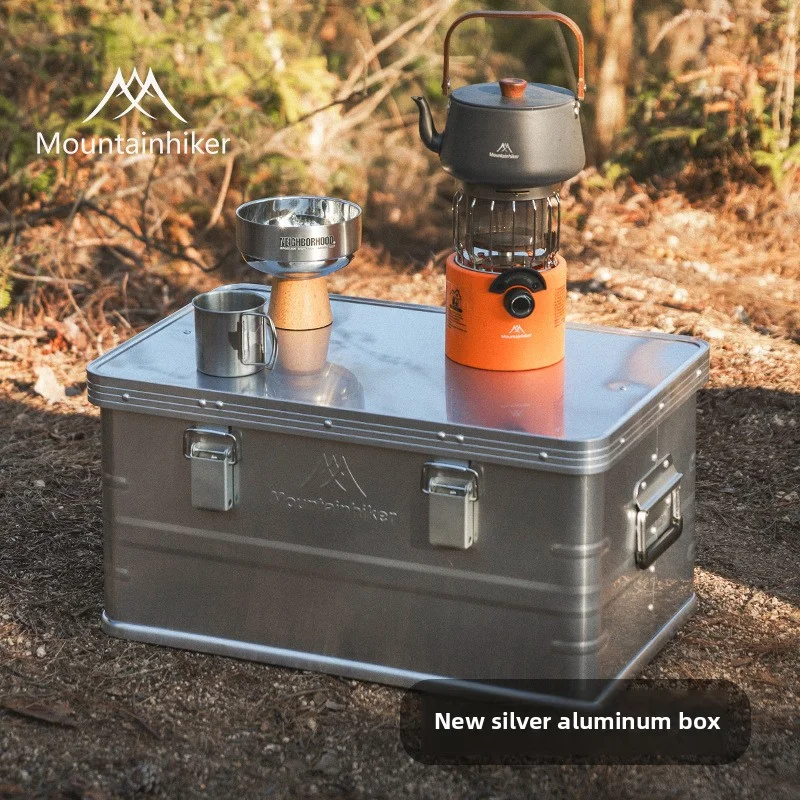 صندوق تخزين خارجي جديد من سبائ - مراجعة Outdoor Camping Box وسعره