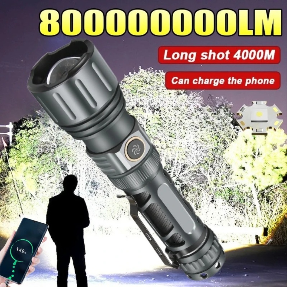 مصباح يدوي فائق السطوع محمول ق - مراجعة Outdoor Camping Lamp وسعره