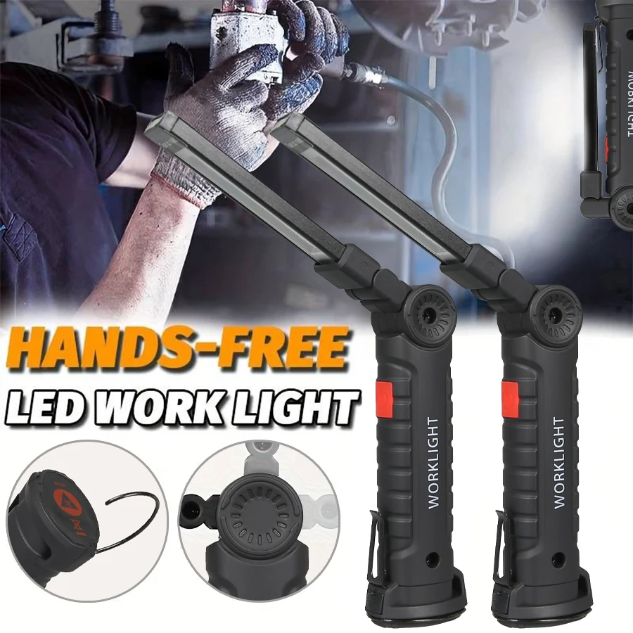 مصباح يدوي LED محمول جديد بتقن - مراجعة Outdoor Camping Lamp وسعره